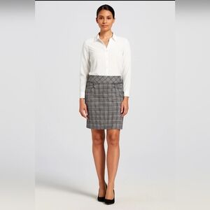 Joe B by Joe Benbasset Plaid Pencil Skirt Size Medium Business Casual Office